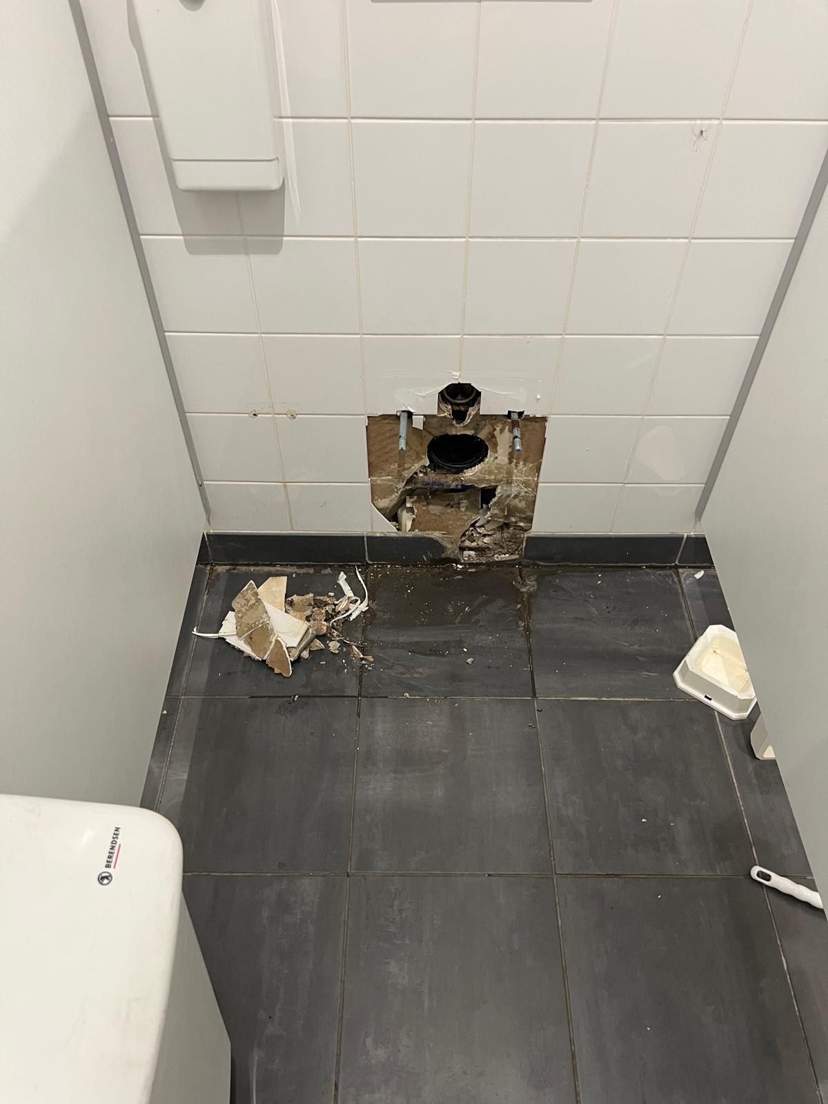 Situatie voor de reparatie